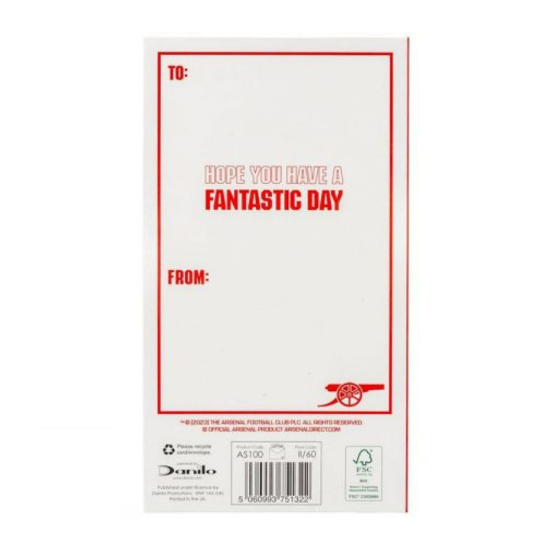 Arsenal FC Crest Birthday Card