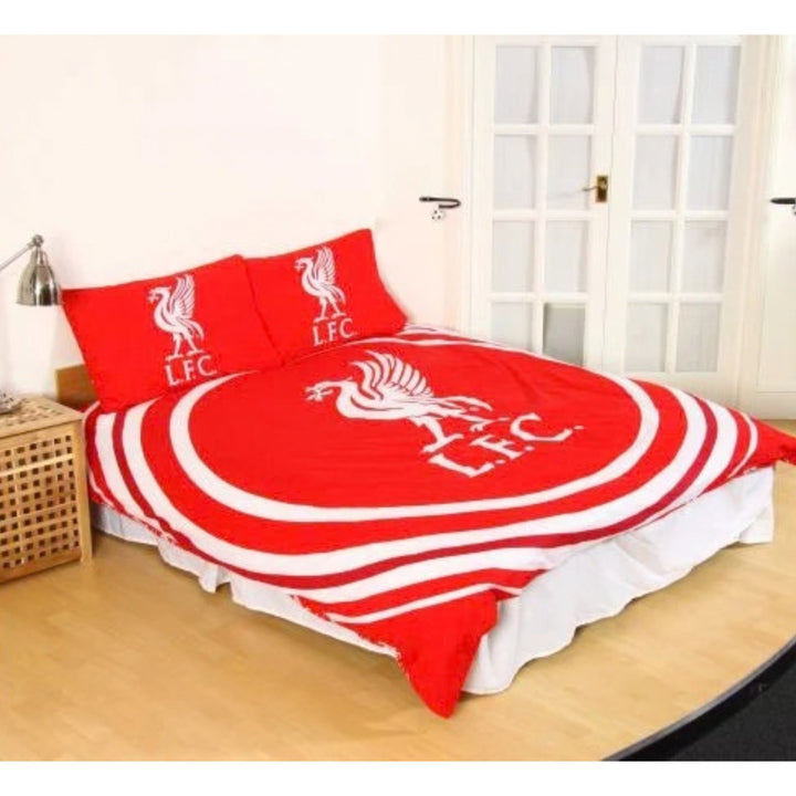 Liverpool Pulse Reversible Double Duvet Set