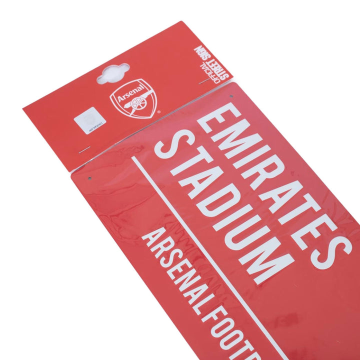 Arsenal FC Street Sign - Red / White