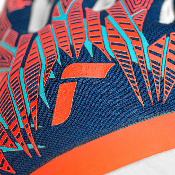 Reusch Goal Keeper Gloves - Pure Contact Fusion - Blue / Orange / Black