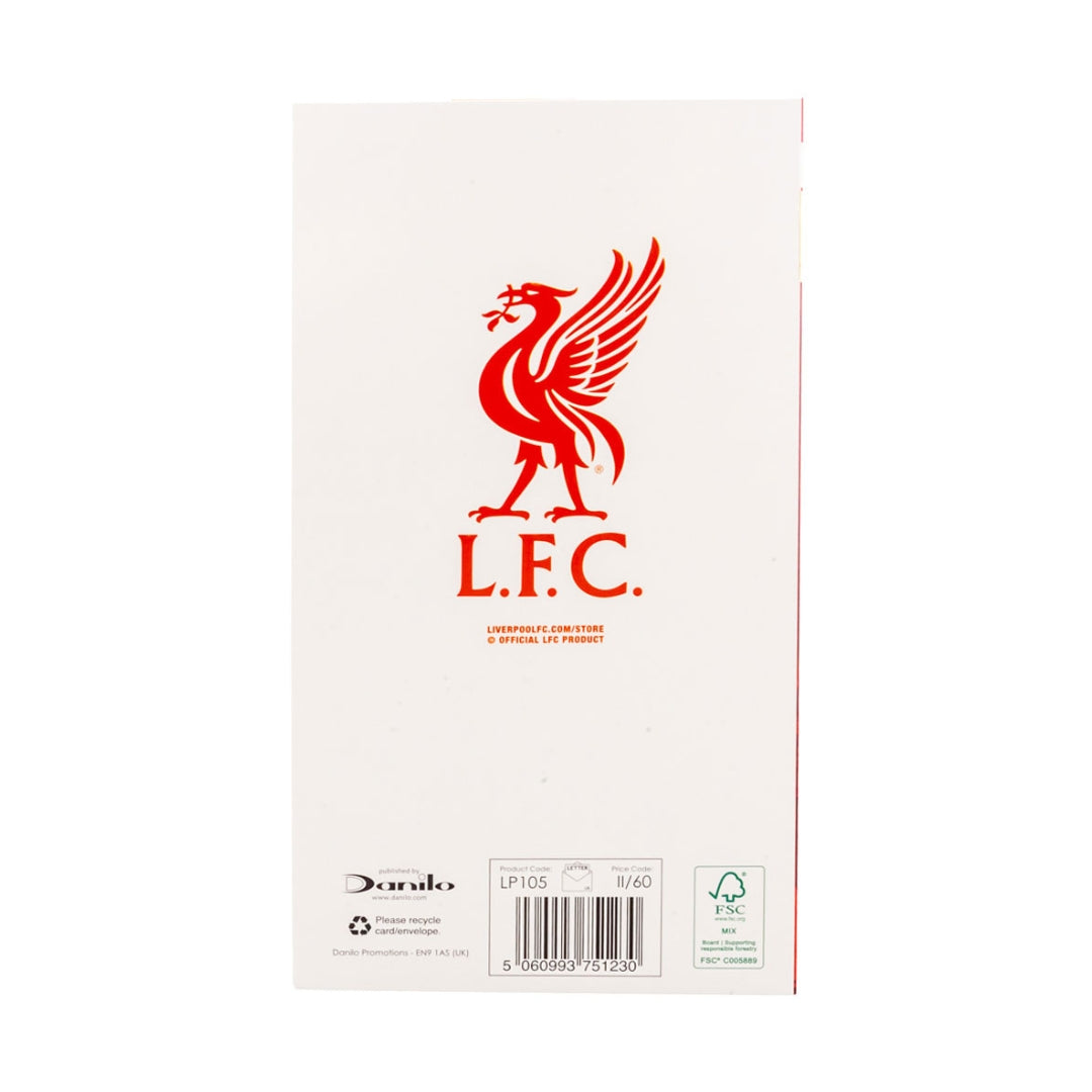 Liverpool FC Dad Birthday Card