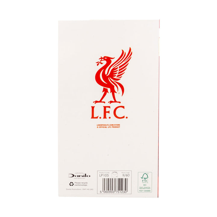 Liverpool FC Dad Birthday Card
