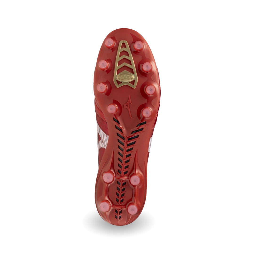 Mizuno Morelia Neo IV Beta Elite FG Boots - Morelia 40th Red / White / Black