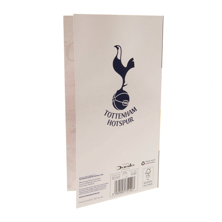 Tottenham Hotspur FC Retro Shirt Birthday Card