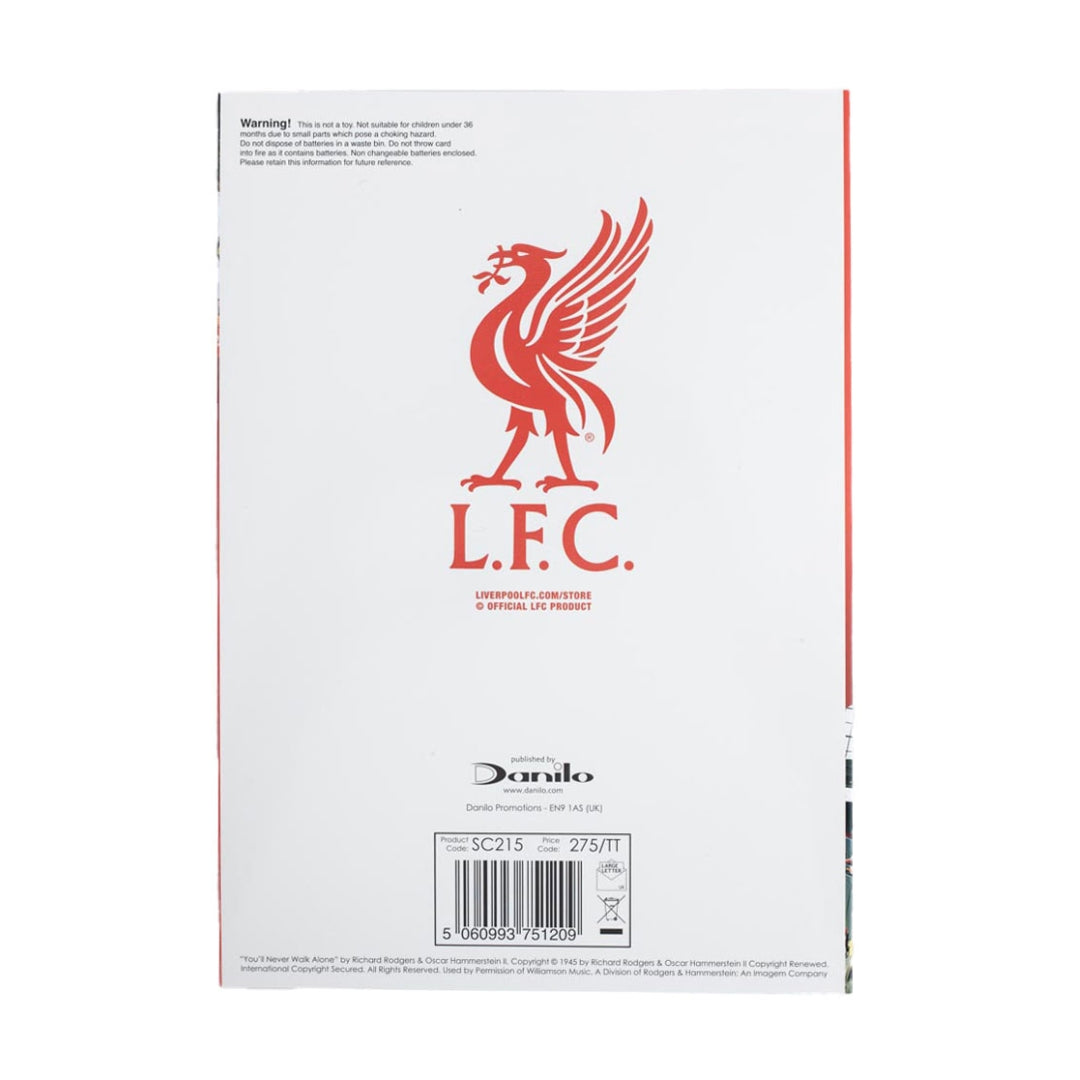 Liverpool FC Musical Birthday Card