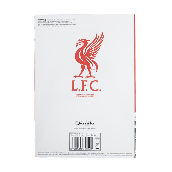 Liverpool FC Musical Birthday Card