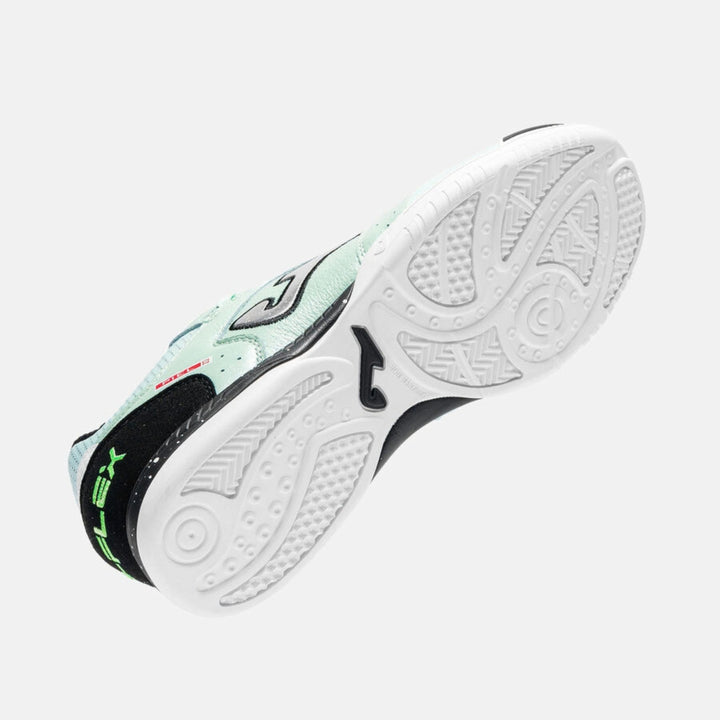 Joma Top Flex 2645 Futsal Shoe - Light Green / Black