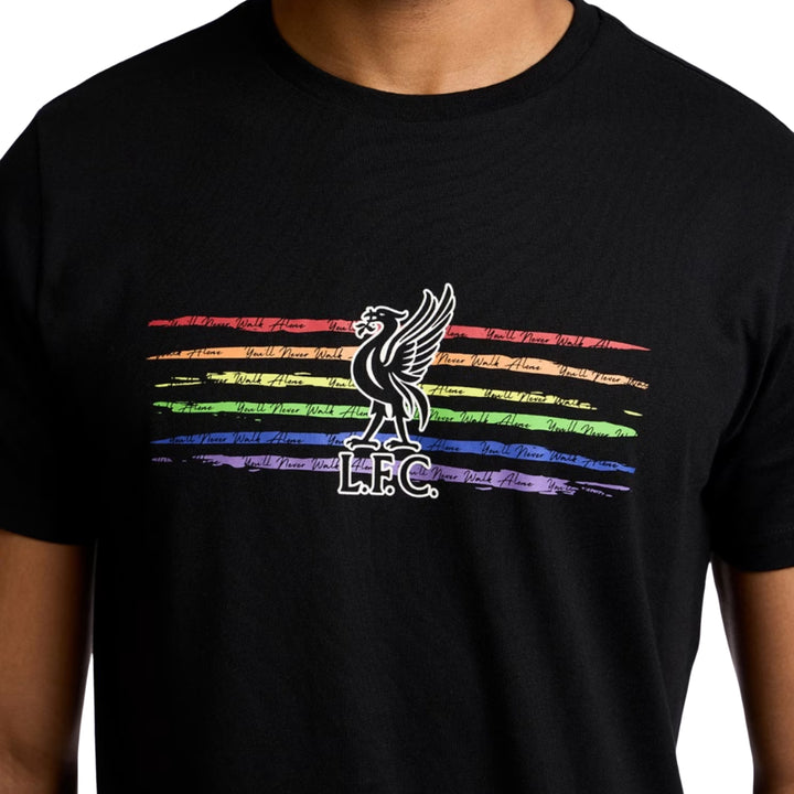 Liverpool FC Liverbird Pride T Shirt Mens