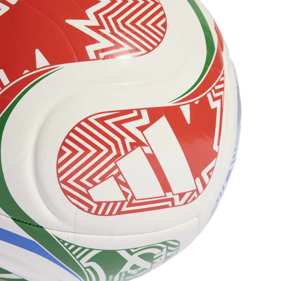 Adidas 2026 Fifa World Cup Club Football - White / Vivid Red / Glory Blue / Green