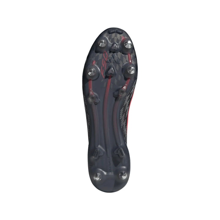 F50 Elite SG Football Boots - Black / Red / Black