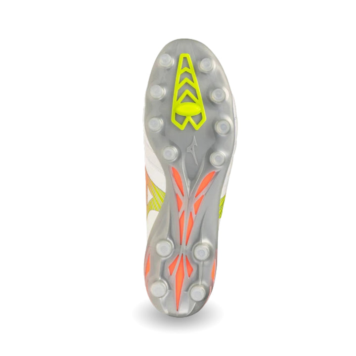 Morelia Neo V Elite FG - White / Lava Orange / Evening