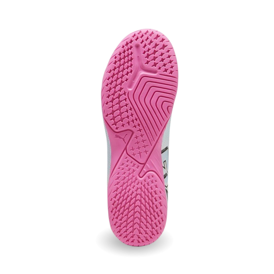 Puma Futsal Junior Future 7 Play - White / Black / Poison Pink