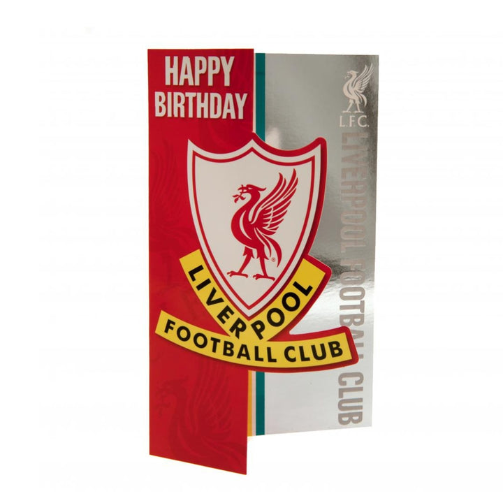 Liverpool FC Birthday Card