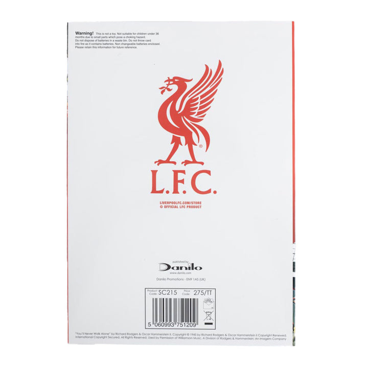 Liverpool Musical Birthday Card