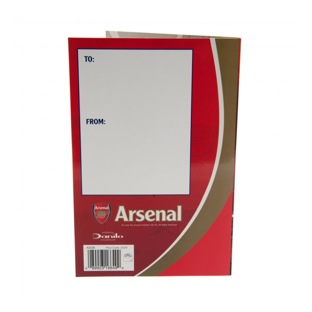 Arsenal FC Pop-Up Birthday Card