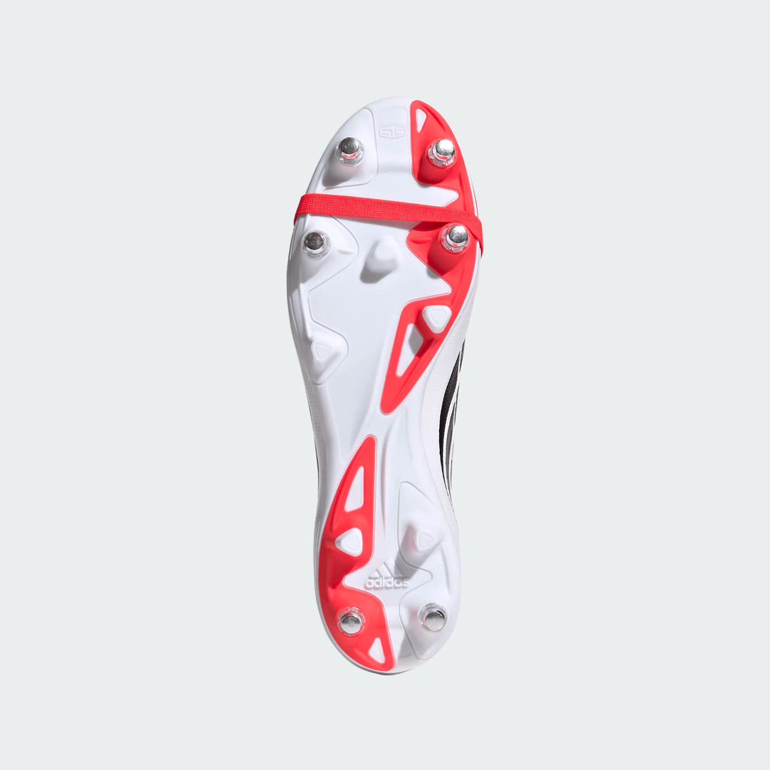 Predator League Fold-Over Tongue SG Boots - Red / Black / White