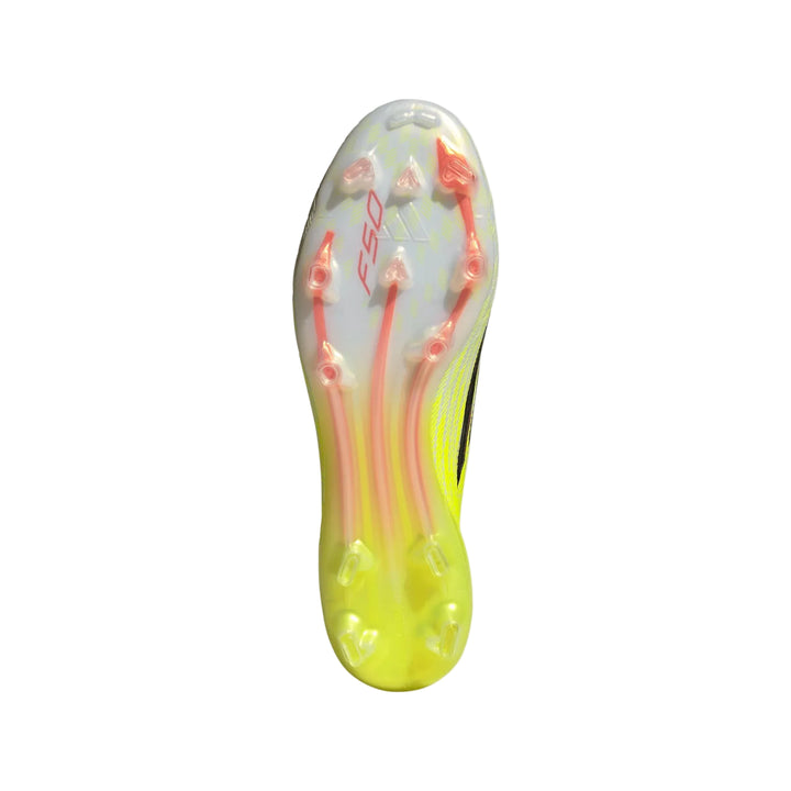 F50 Elite Laceless FG Boots - Yellow / Black / Red