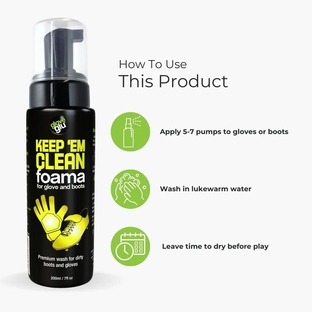 GloveGlu - Glove & Boot Cleaning Foama