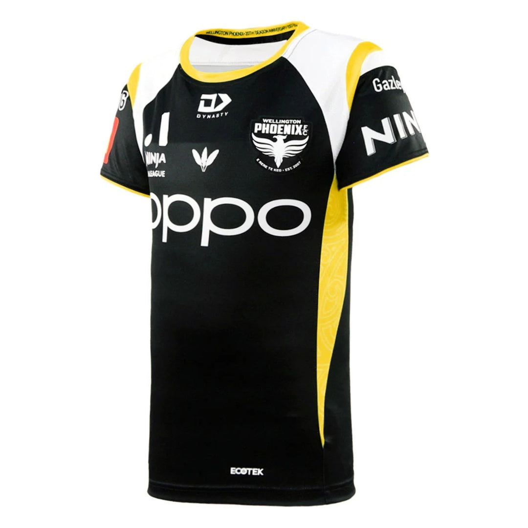Ninja A-League Wellington Phoenix 2026 Replica Home Jersey Unisex - Black