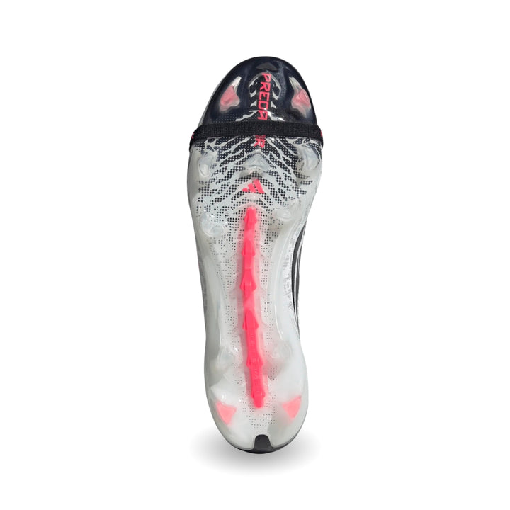 Adidas Predator Elite Fold-Over Tongue FG Boots – White / Solar Turbo / Black