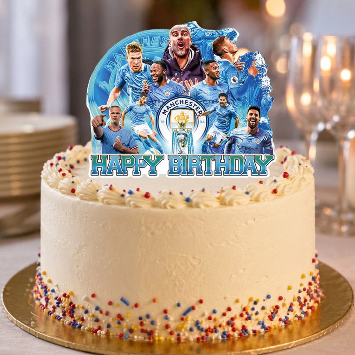 Manchester City Birthday Decoration Set