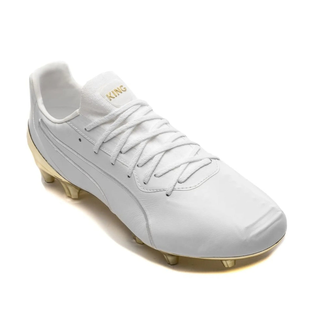 Puma King Platinum FG/AG Boots - White
