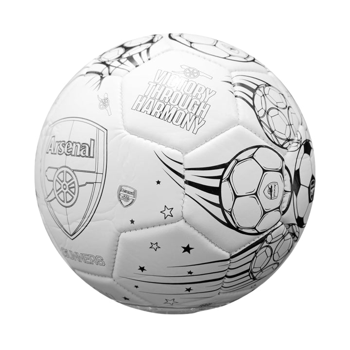 Arsenal FC 'Colour In' Mini Football Set