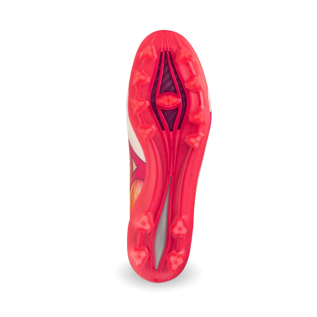 Mizuno Alpha lll Elite FG Boots - White / Pink Tetra / Fuchsia Purple