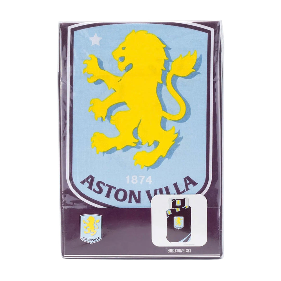 Aston Villa FC Single Duvet Set
