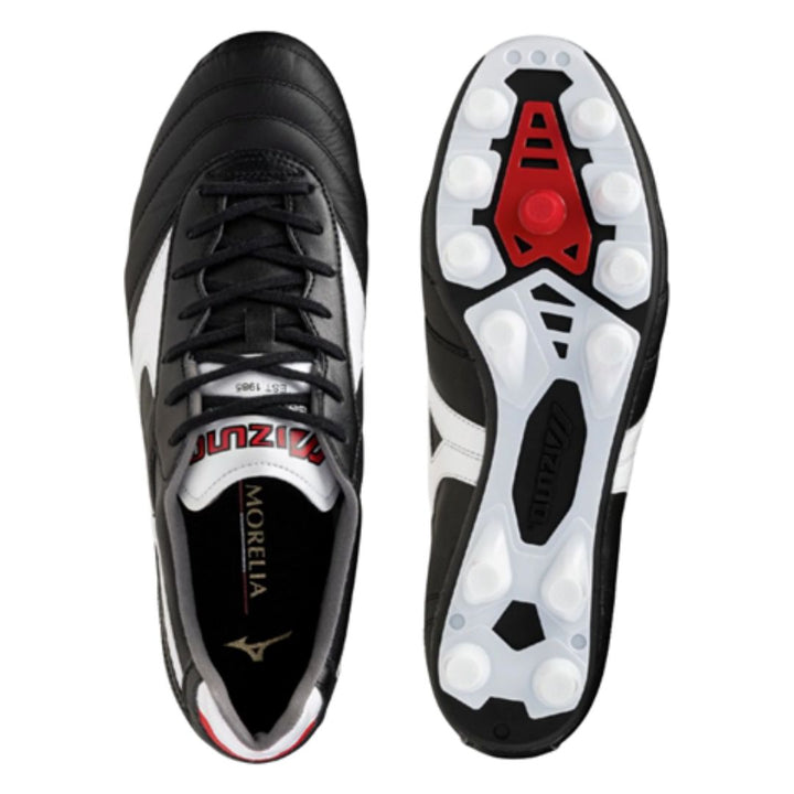 Mizuno Morelia ll Elite FG - Black/White/Chinese Red