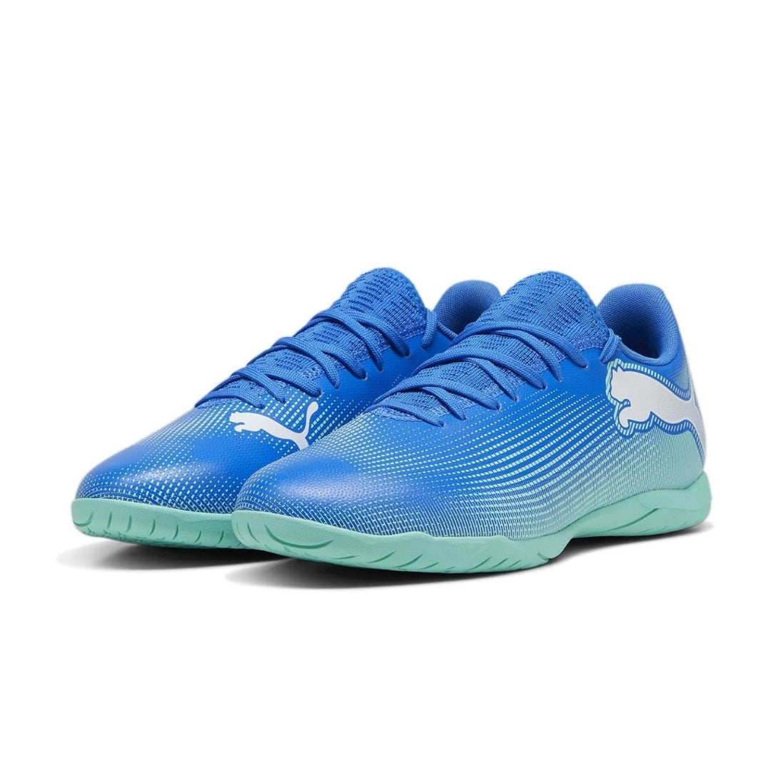 Puma Futsal - Future 7 Play IT - Hyperlink Blue / Blue Mint / Puma White