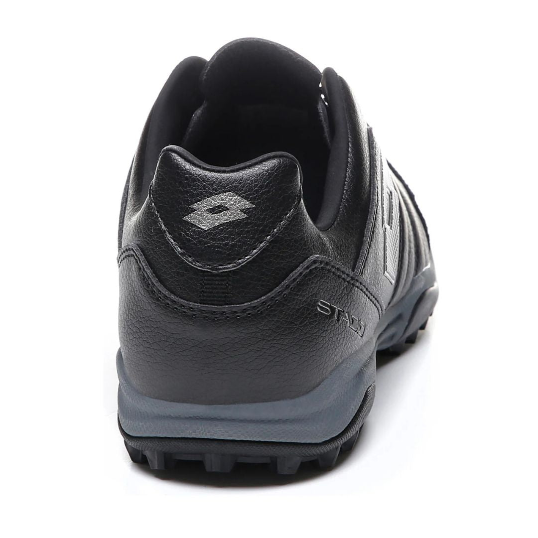 Lotto Stadio 300 II Turf Shoes - ALL BLACK/GRAVITY
