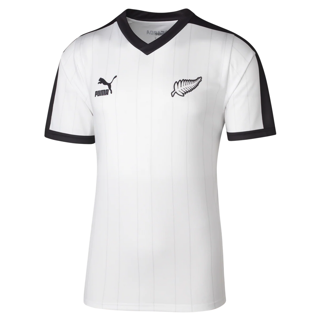 New Zealand Football Fan Shirt - Youth - WHITE