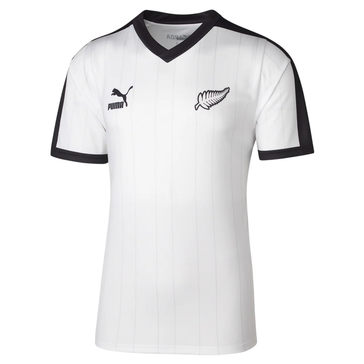 New Zealand Football Fan Shirt - Youth - WHITE