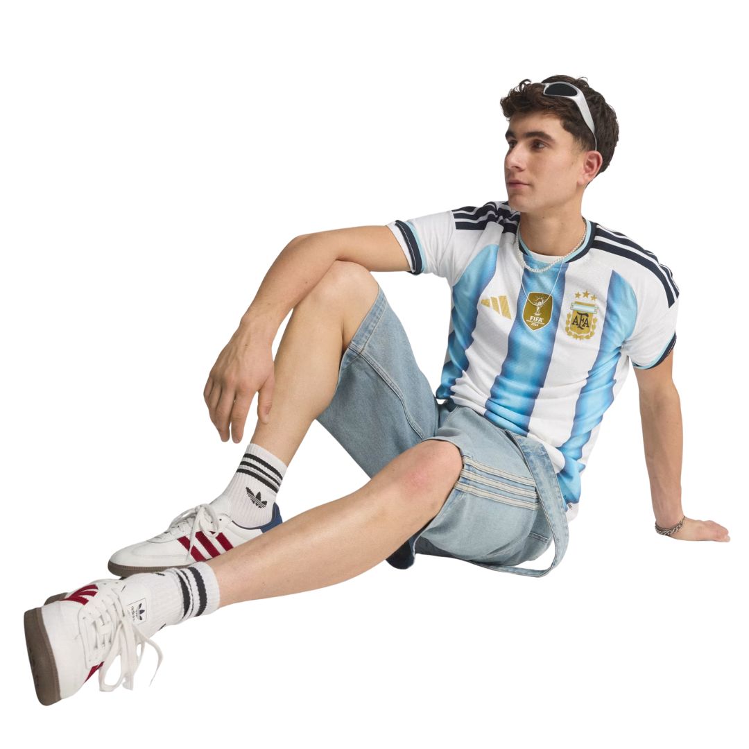 Argentina 26 Home Authentic Jersey