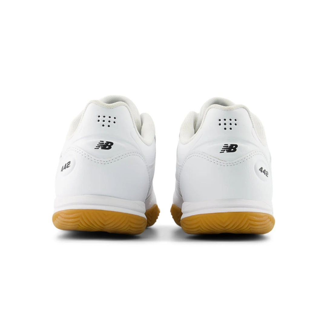 442 Team V3 Indoor Futsal Shoes D Width - White / Black / Gum