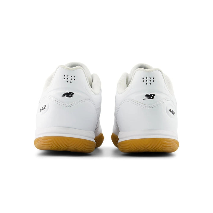 442 Team V3 Indoor Futsal Shoes D Width - White / Black / Gum