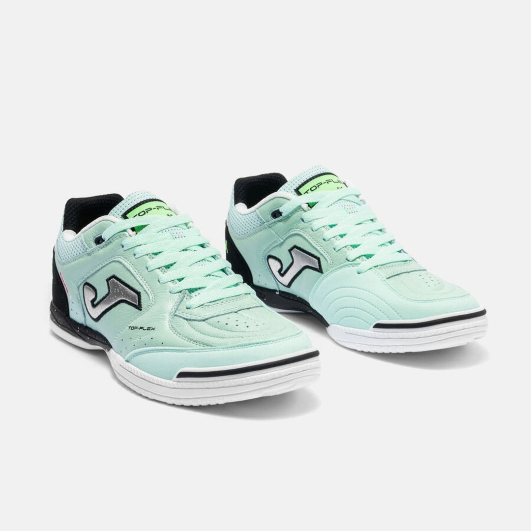 Joma Top Flex 2645 Futsal Shoe - Light Green / Black