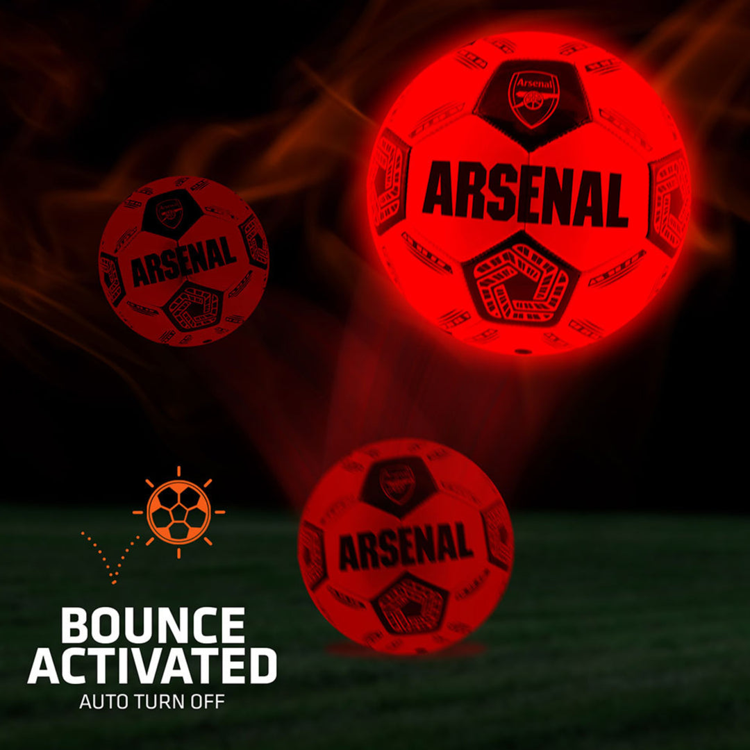 Arsenal FC Glow in the dark Football