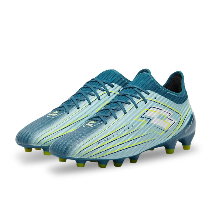Lotto Solista 200 VII FG Boots - Blue  / White