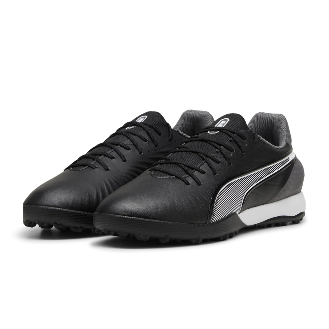 Puma King Match TT Turf Shoes - Black / Grey