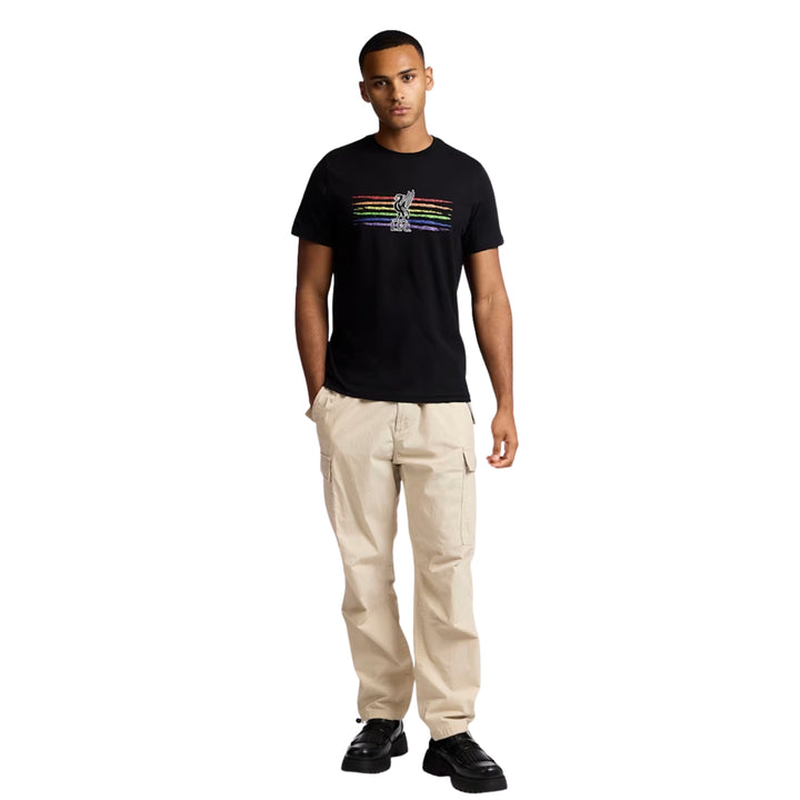 Liverpool FC Liverbird Pride T Shirt Mens
