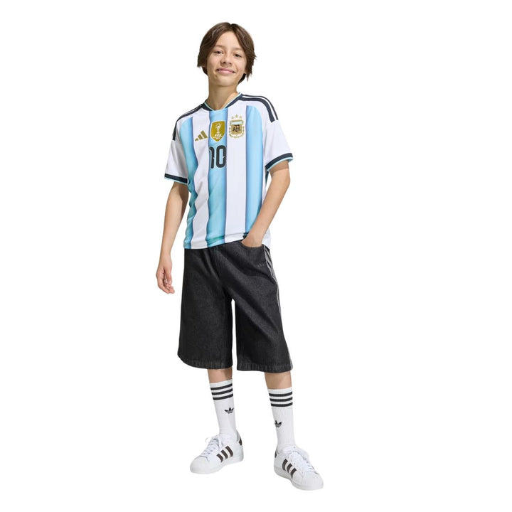 Adidas Argentina Messi 2026 World Cup Home Jersey - Youth