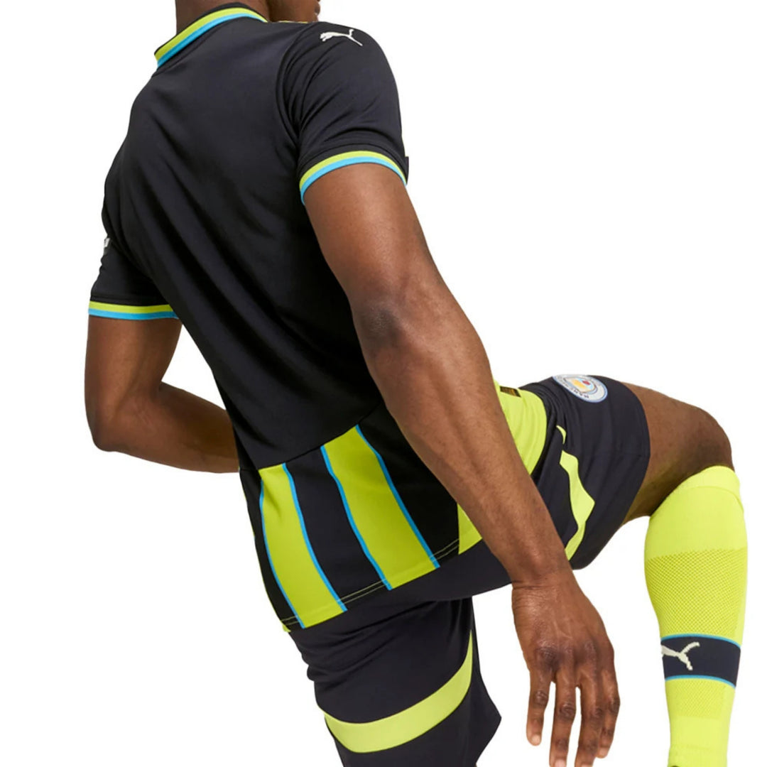 Manchester City 24/25  Away Replica Jersey - New Navy / Yellow