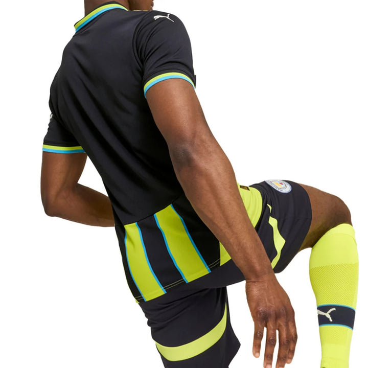 Manchester City 24/25  Away Replica Jersey - New Navy / Yellow