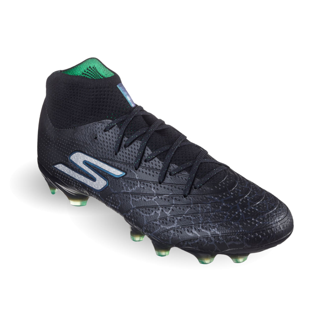 Skechers SKX 01 1.5 High Elite FG Boots – Black / Silver