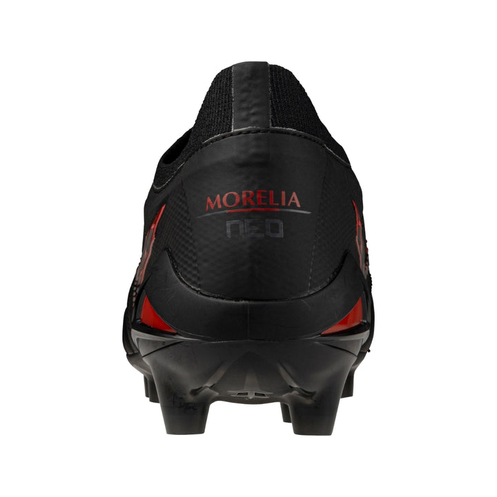 Mizuno Morelia Neo IV β Elite FG - Black/MORELIA 40th Red/Black