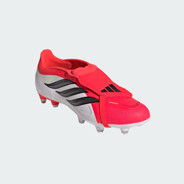 Predator League Fold-Over Tongue SG Boots - Red / Black / White