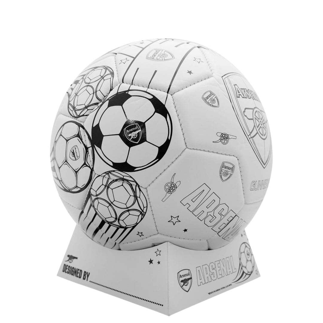 Arsenal FC 'Colour In' Mini Football Set