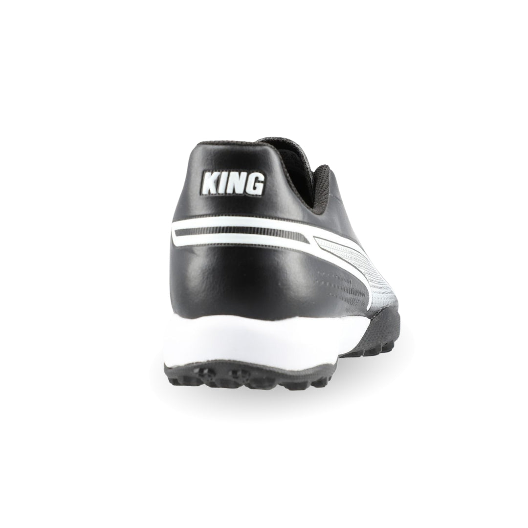 Puma King Match TT Turf Shoes - Black / White